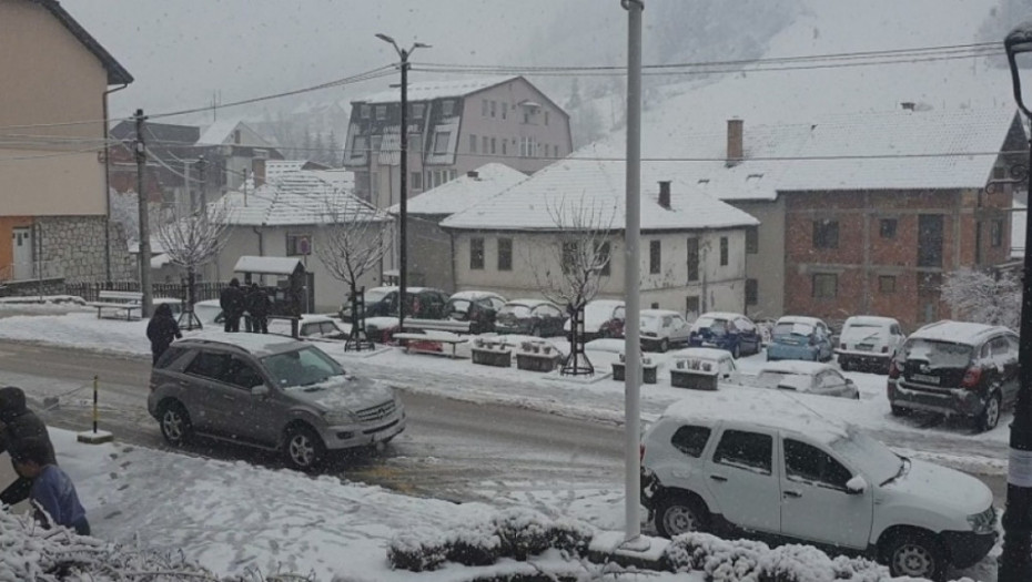 Sneg u zapadnoj Srbiji