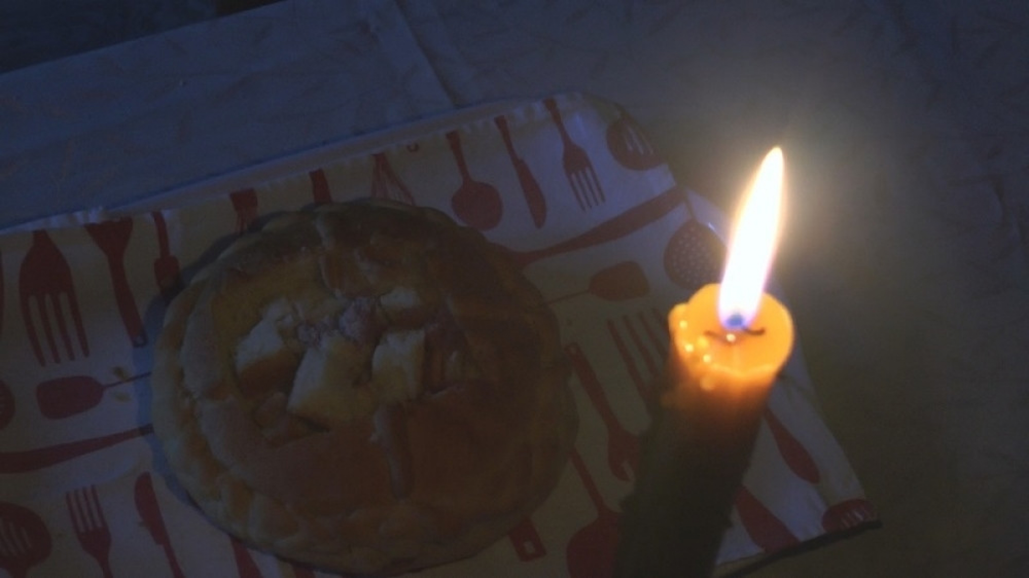 krstna slava kolač sveća