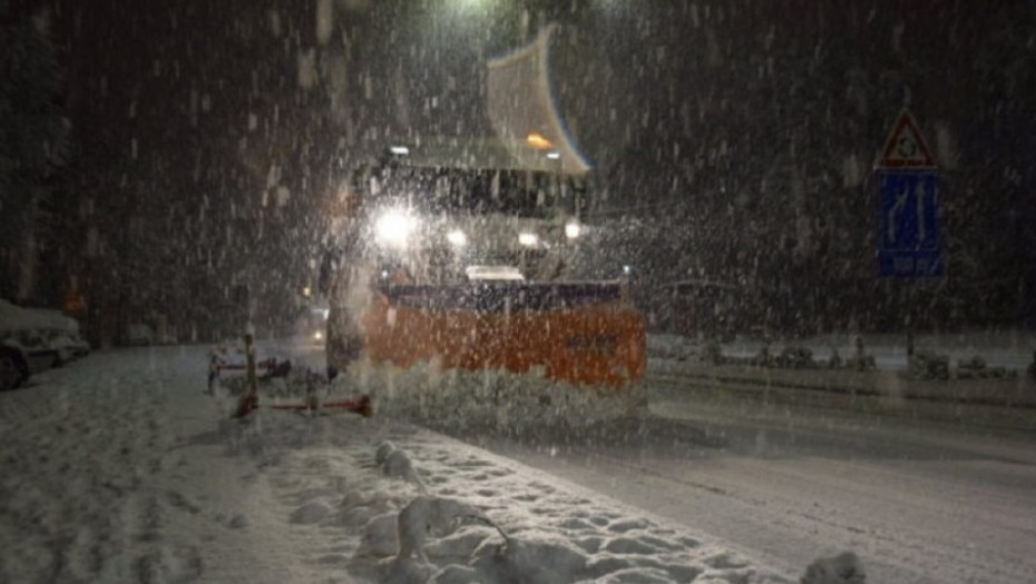 Sneg u zapadnoj Srbiji