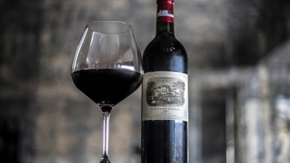 Rotšild, vino, flaša