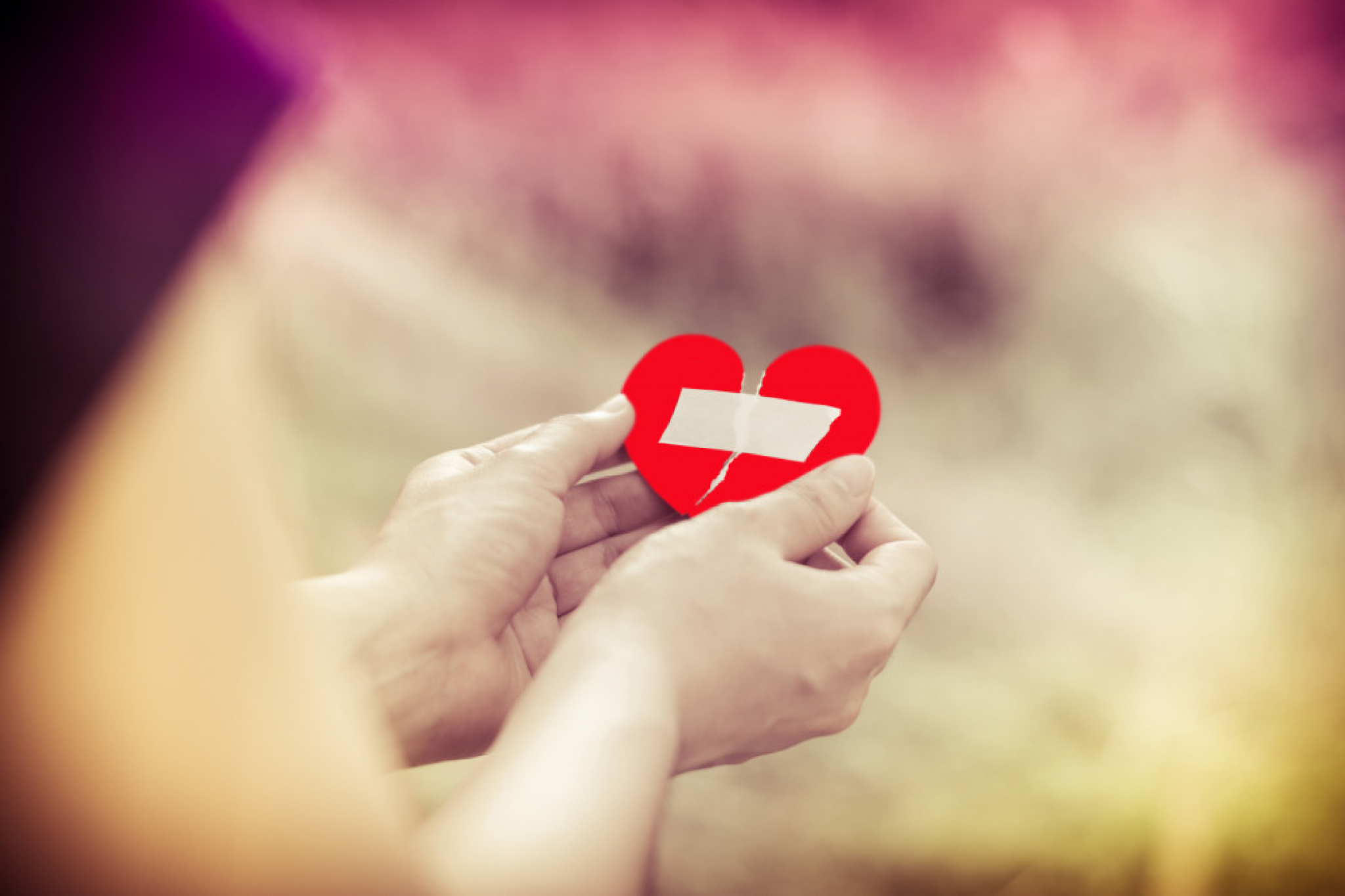 srce, slomljeno srce, porodica