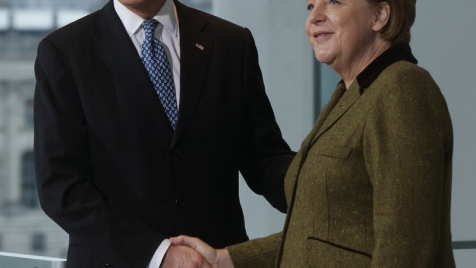 Džo Bajden i Angela Merkel