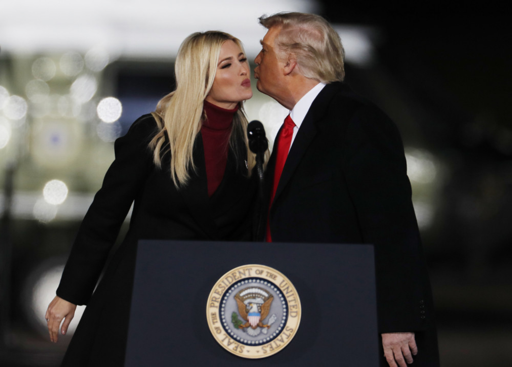 Ivanka i Donald Tramp