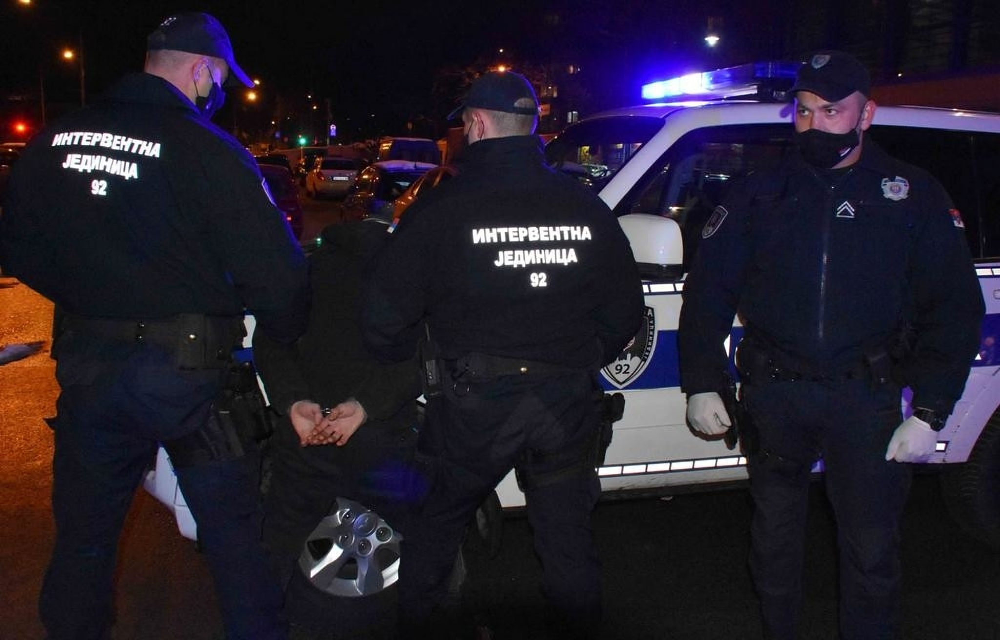 policijska akcija u Beogradu