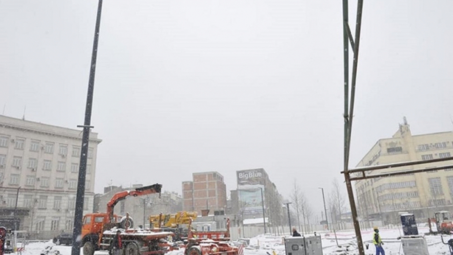 Svi radovi na Savskom trgu biće završeni do Savindana