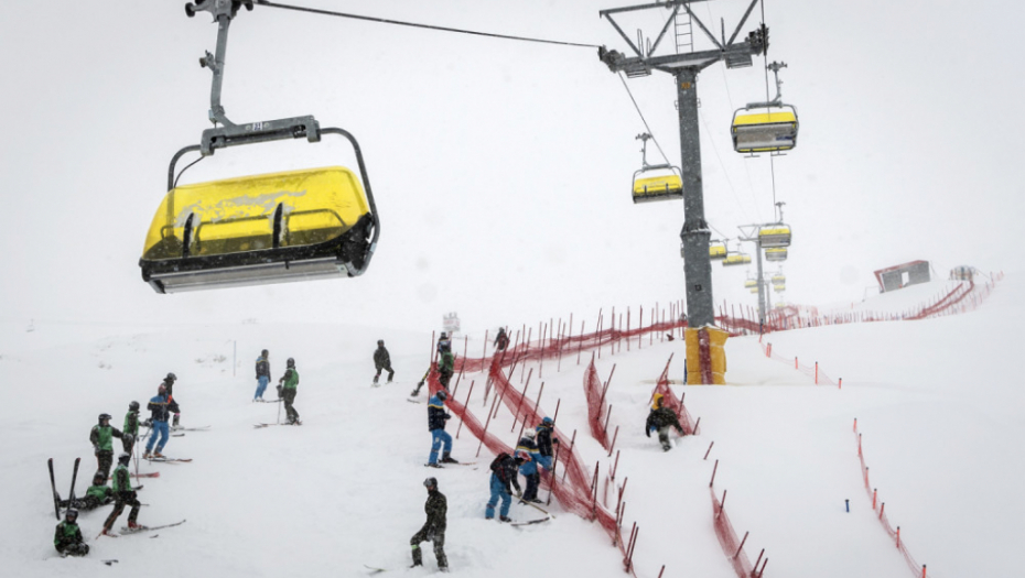 Skijalište, Švajcarska, St. Moric