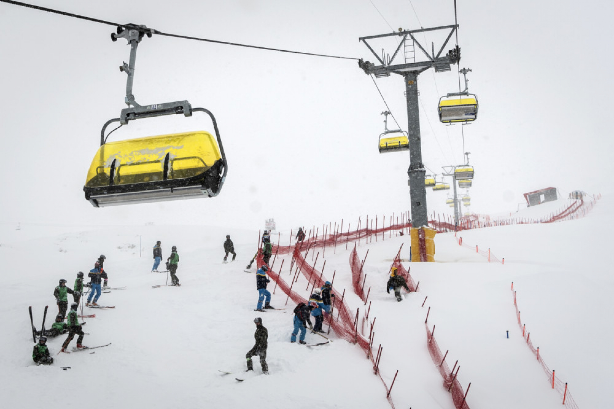 Skijalište, Švajcarska, St. Moric