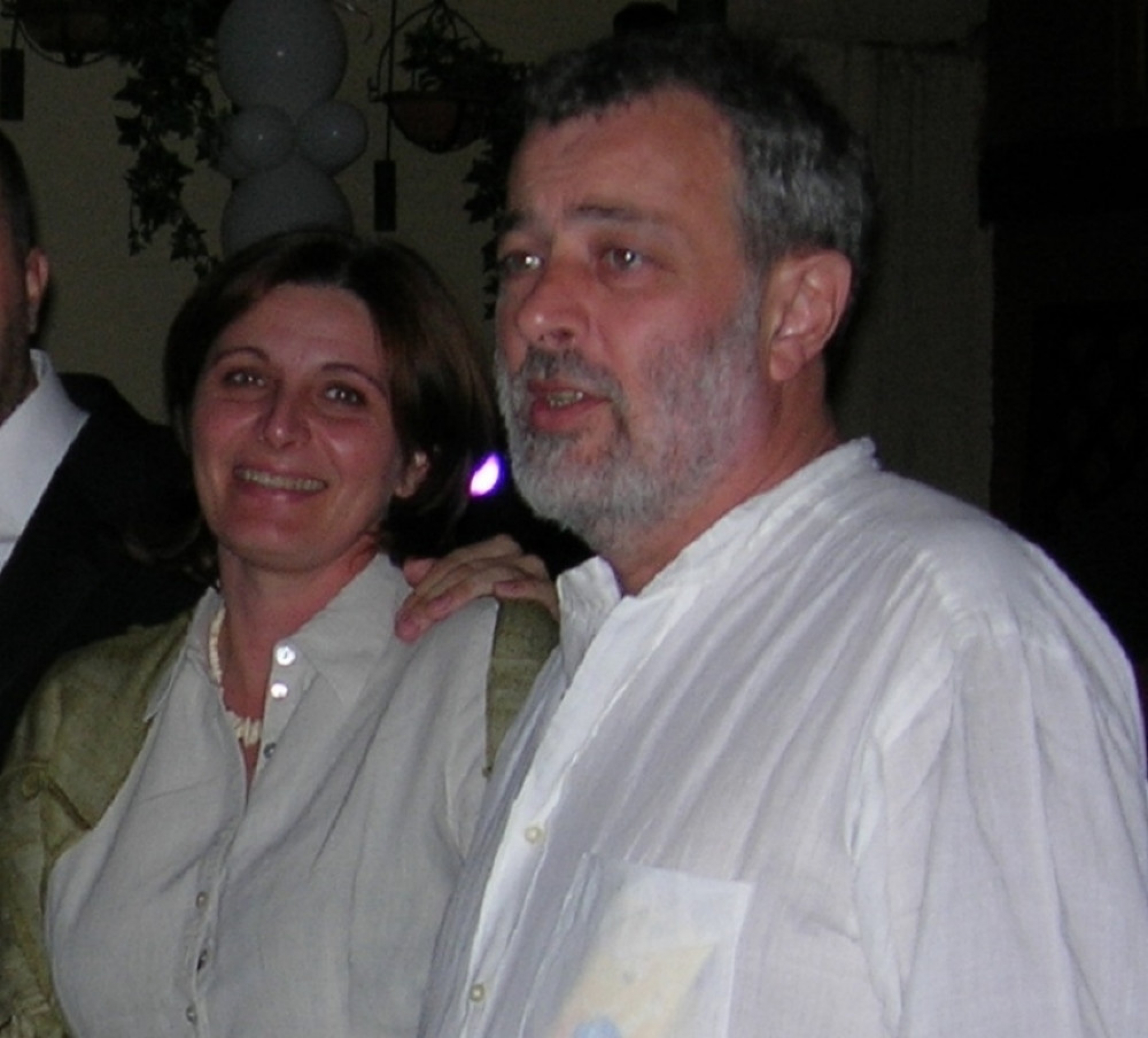 Mika Aleksić sa ženom