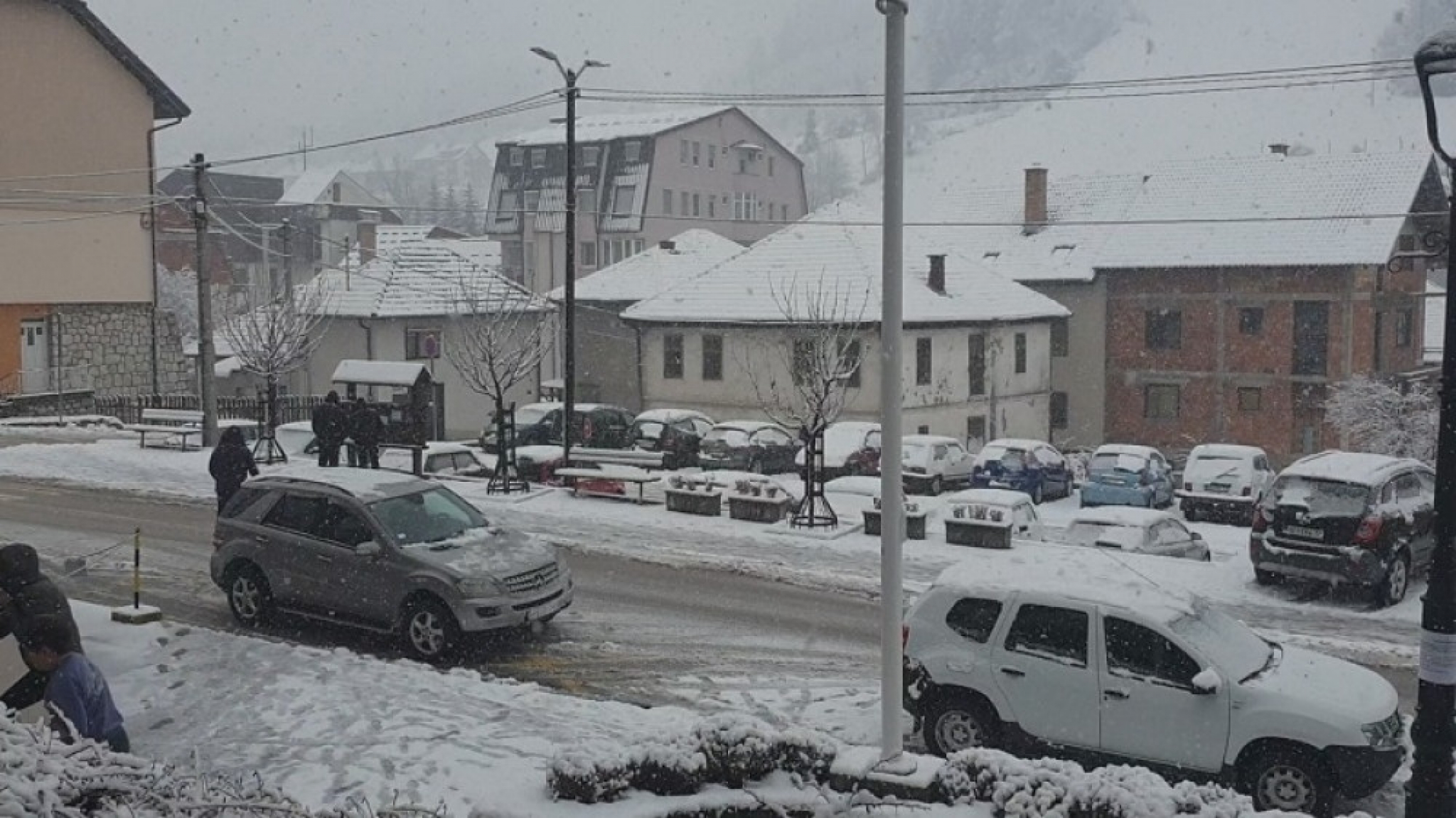 Sneg u Novoj Varoši