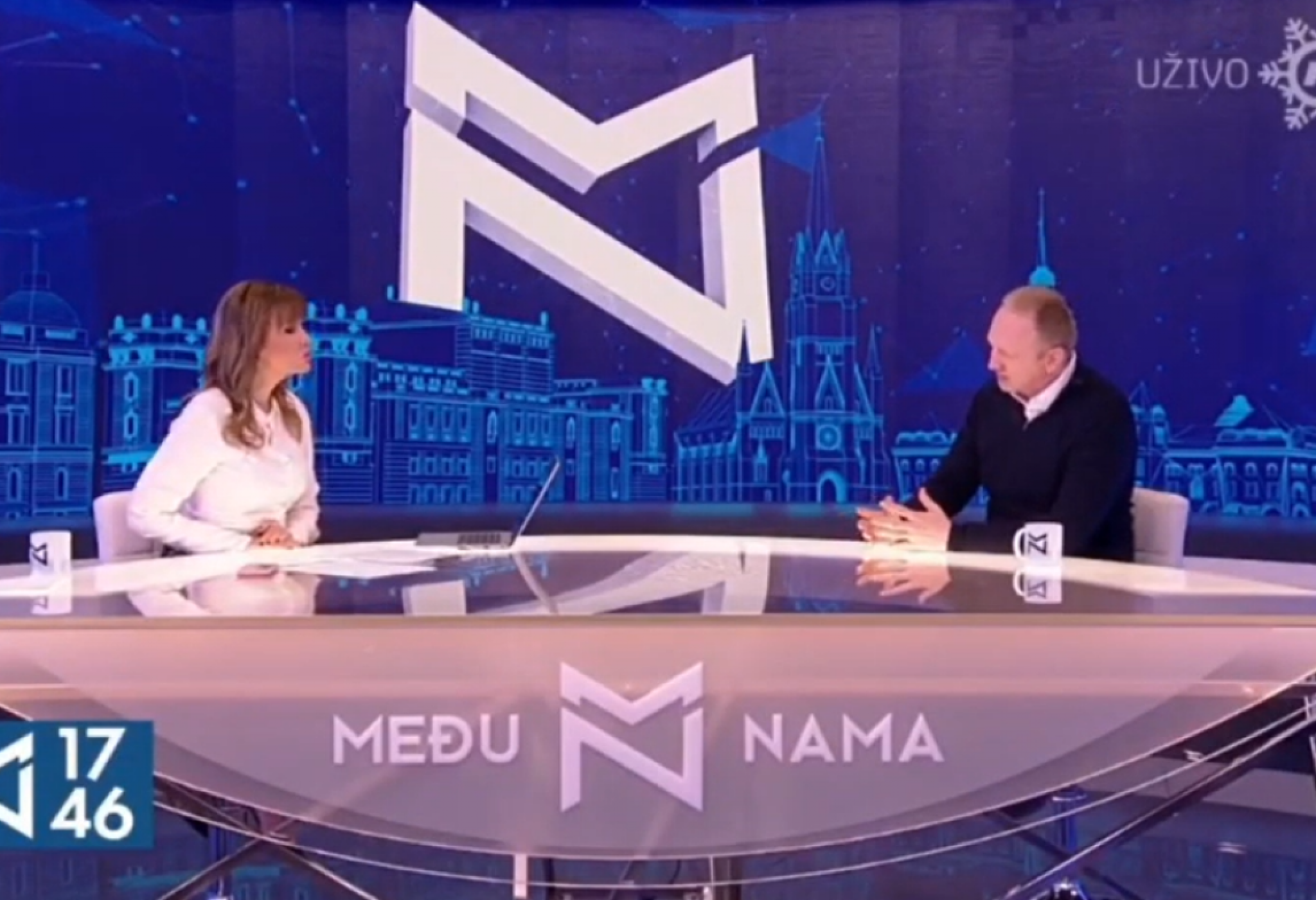 Maja Nikolić i Dragan Đilas