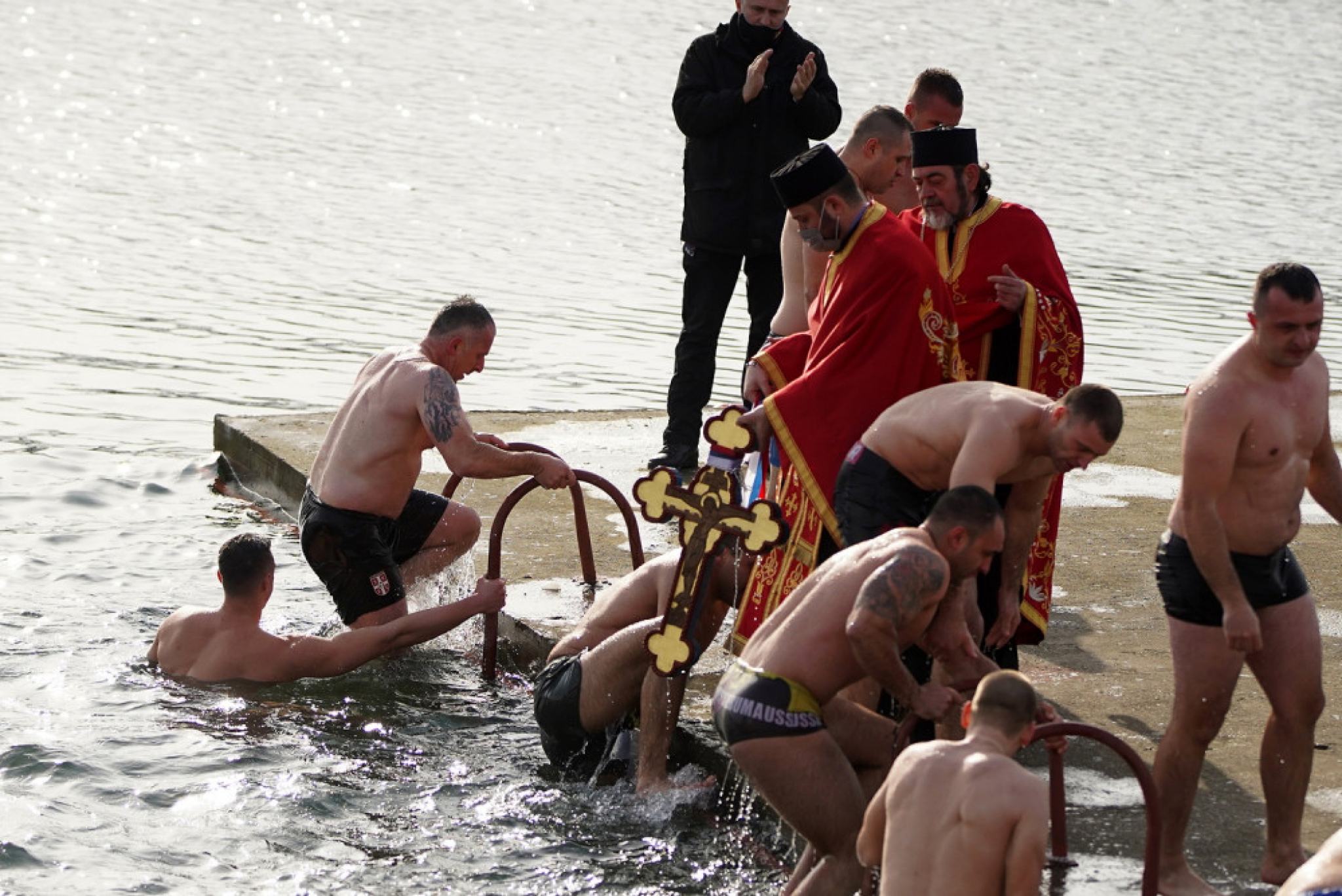 Plivanje za Časni krst, Ada Ciganlija