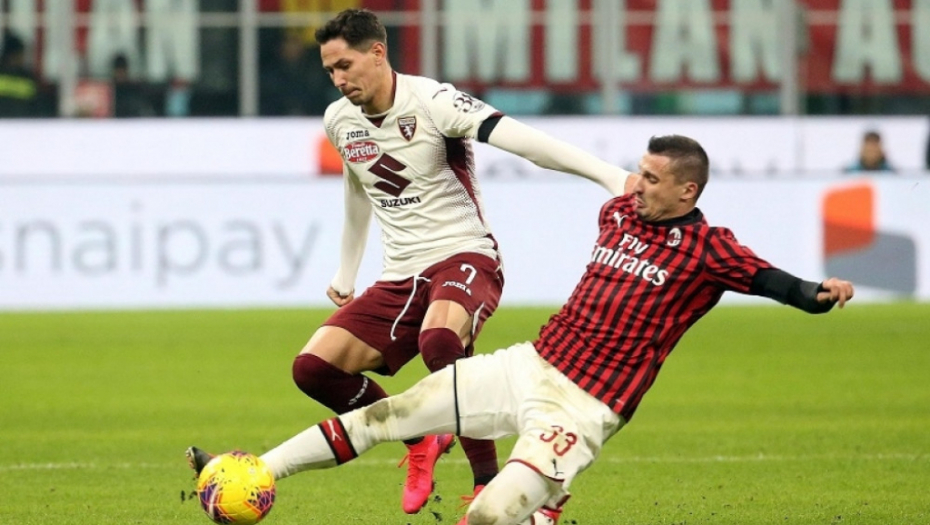 Saša Lukić (Torino) i Rade Krunić (Milan)