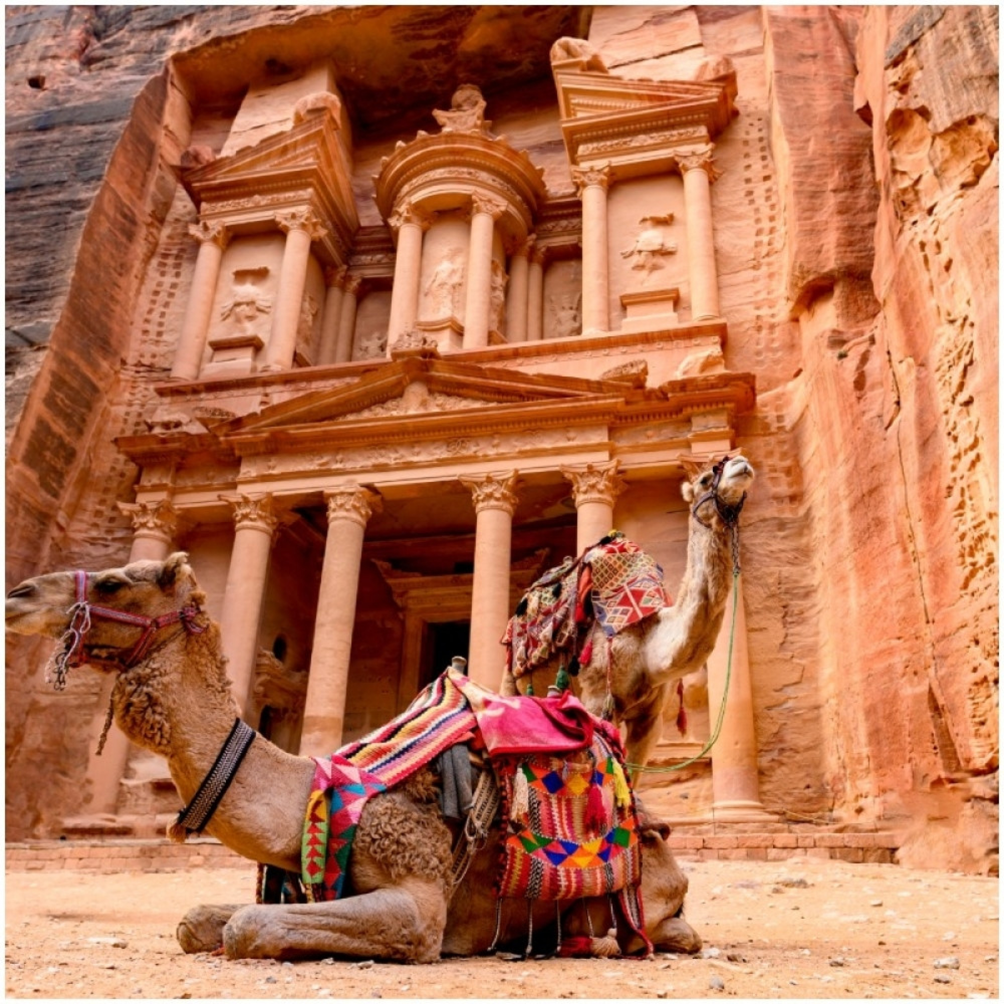 petra, grad u crvenoj steni