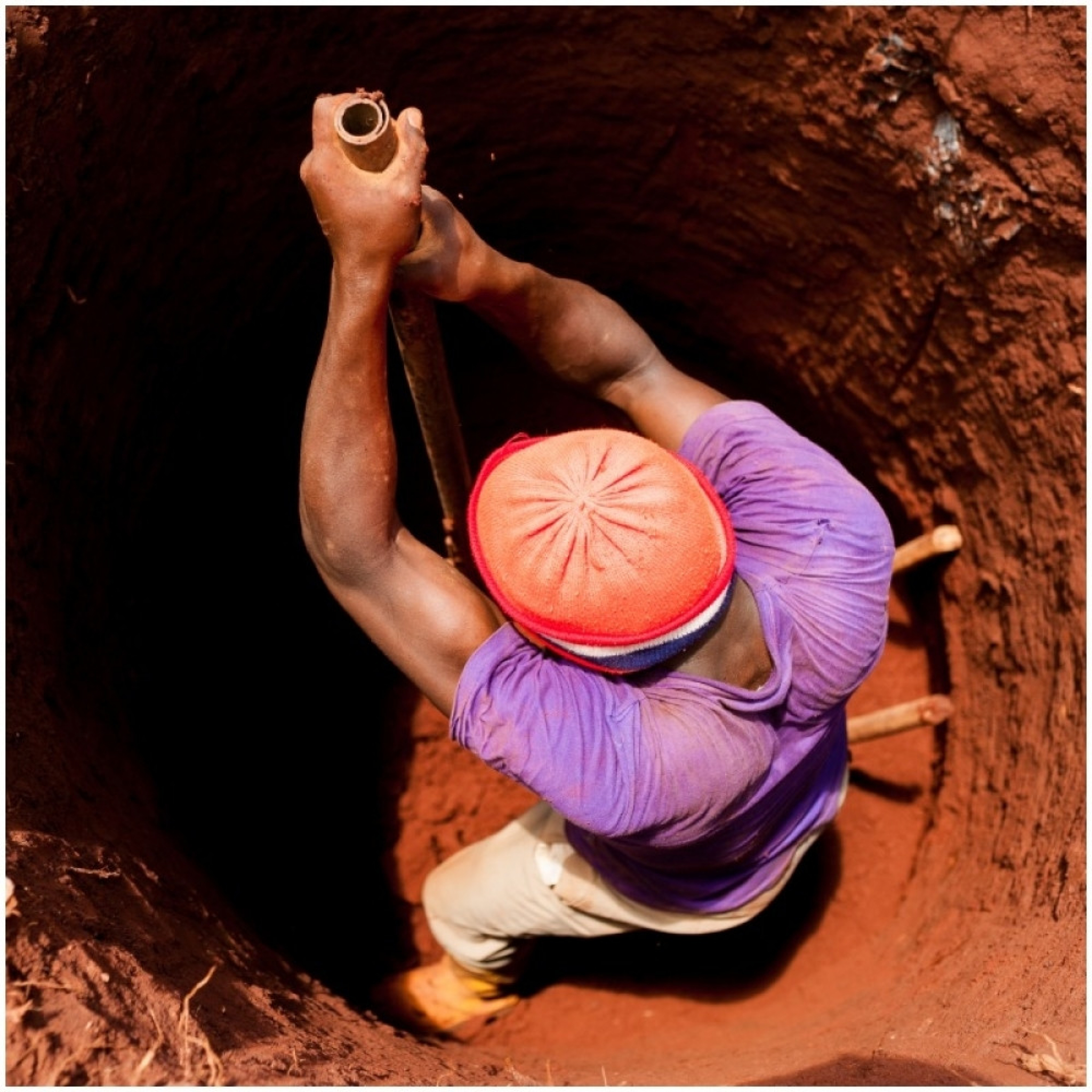 kopanje tuleta, kopanje