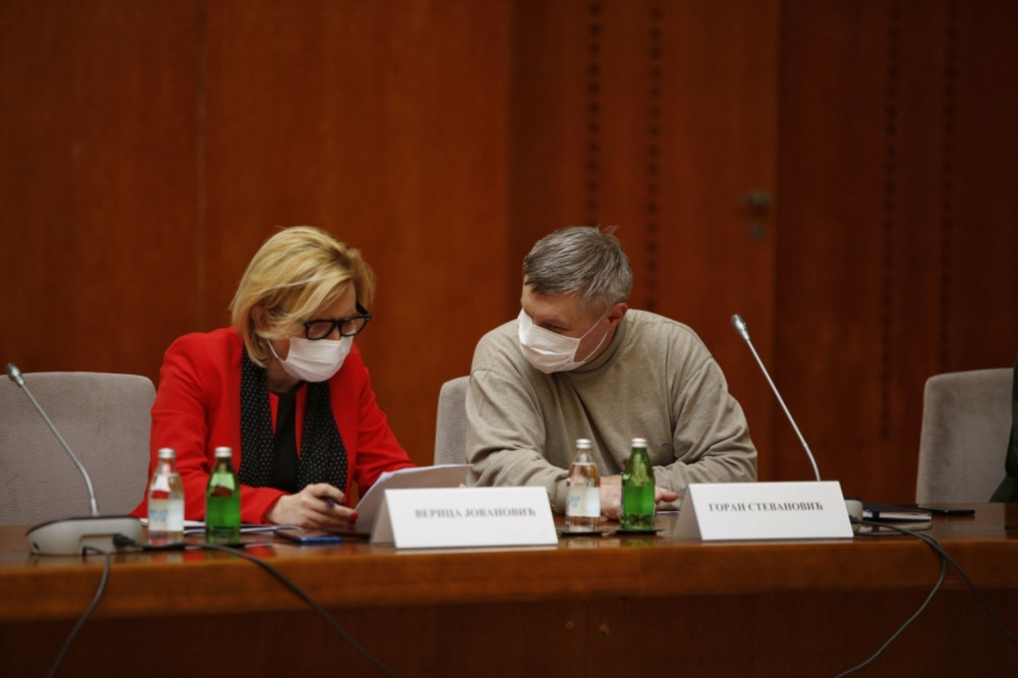 Krizni &scaron;tab, Verica Jovanović i Goran Stevanović