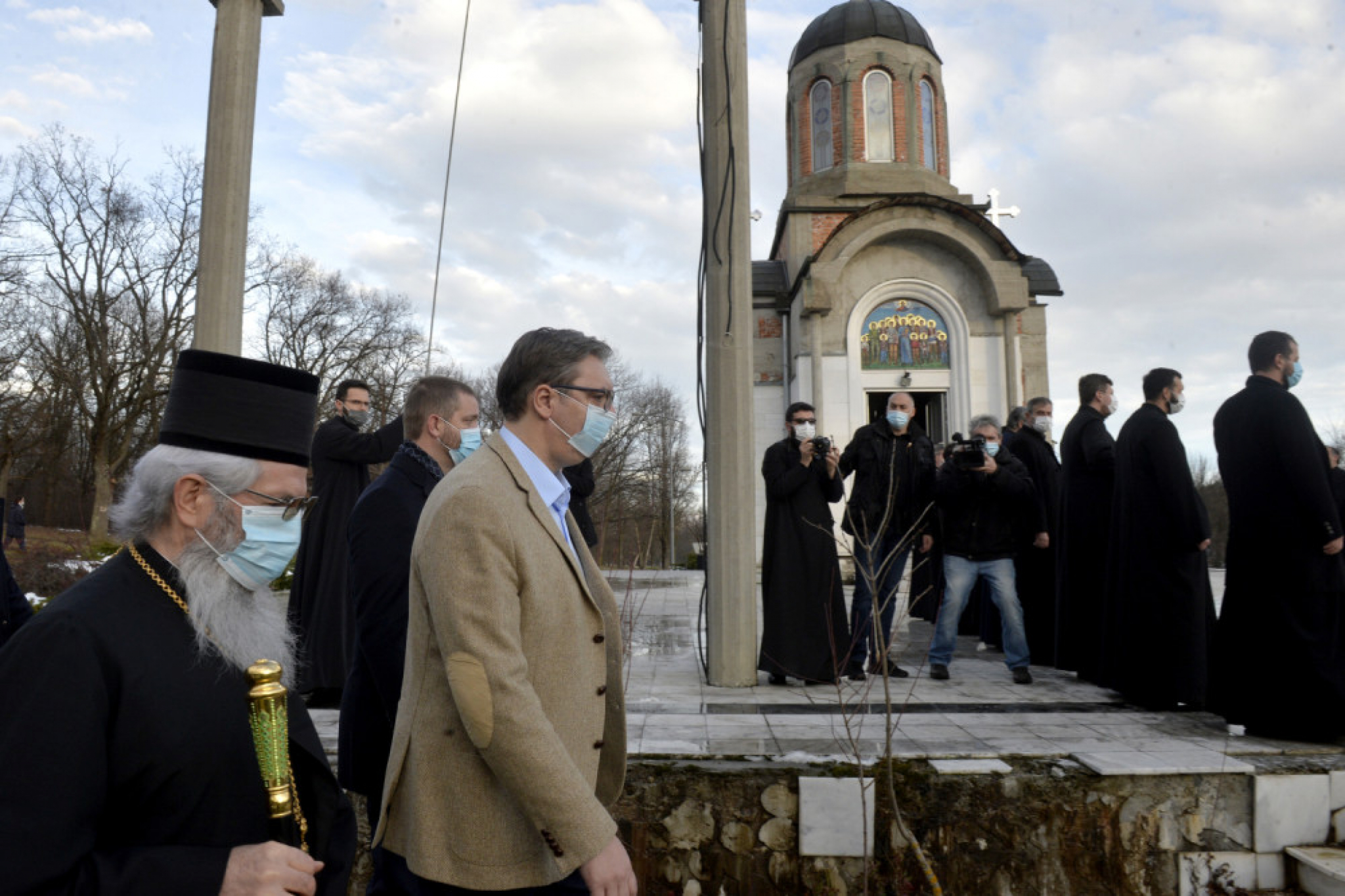 Aleksandar Vučić i vladika šumadijski Jovan