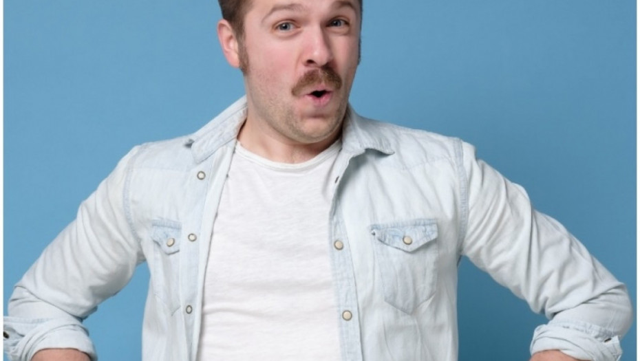 muškarac, iznenađeni muškarac