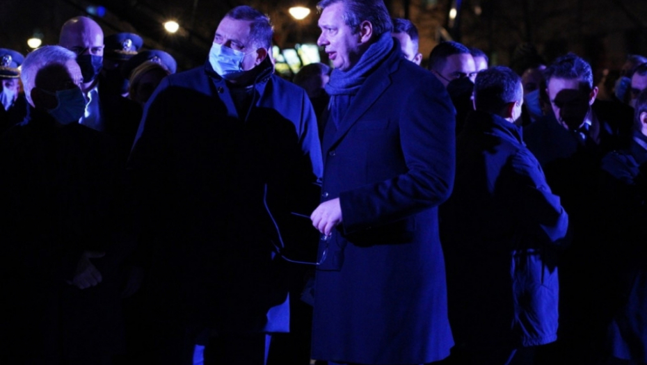 Otkrivanje spomenika Stefanu Nemanji