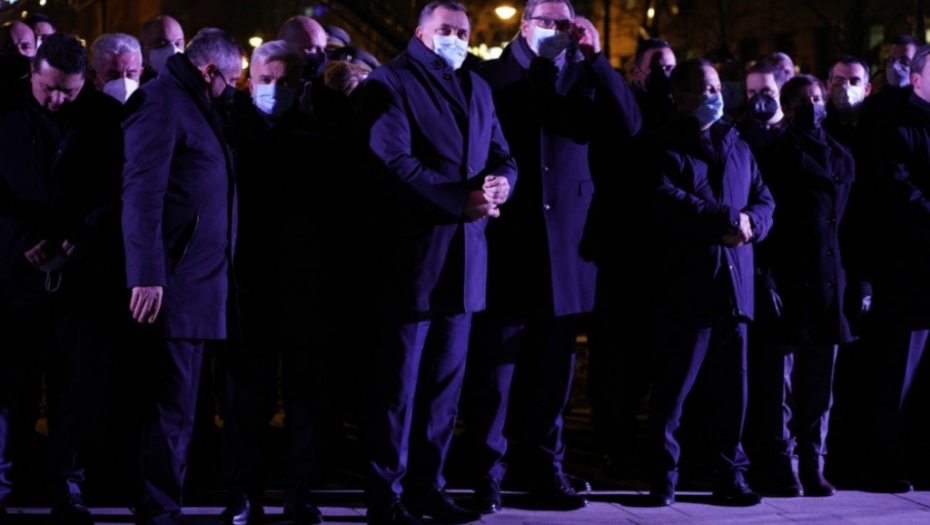 Otkrivanje spomenika Stefanu Nemanji