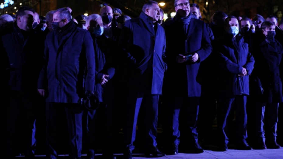 Otkrivanje spomenika Stefanu Nemanji