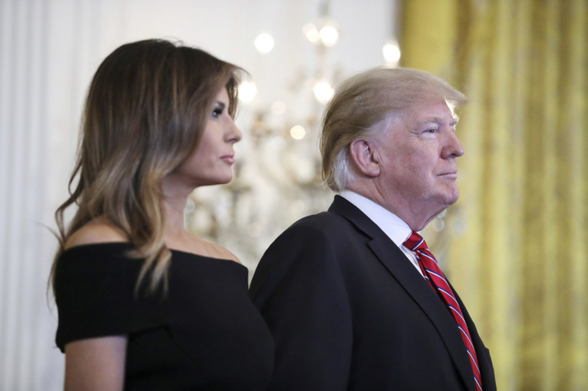 Melanija Tramp i Donald Tramp