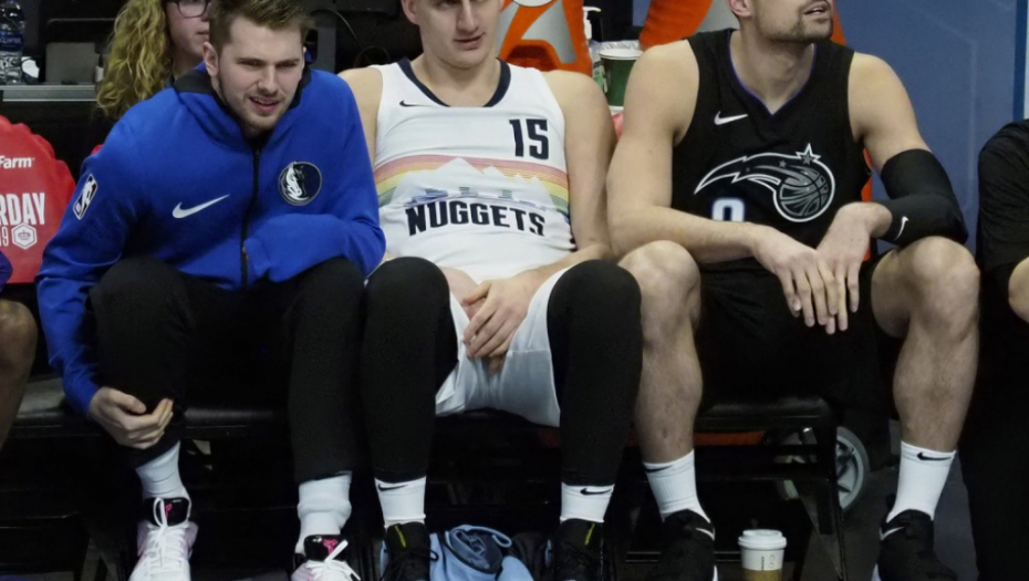 Luka Dončić Nikola Vučević Nikola Jokić