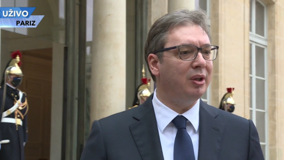 Aleksandar Vučić u Francuskoj