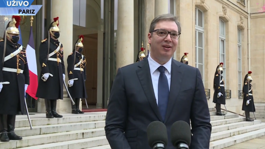 Aleksandar Vučić u Francuskoj