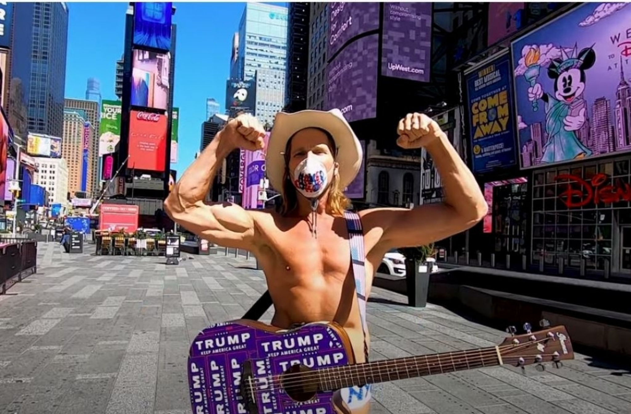 njujork, goli kauboj, kauboj