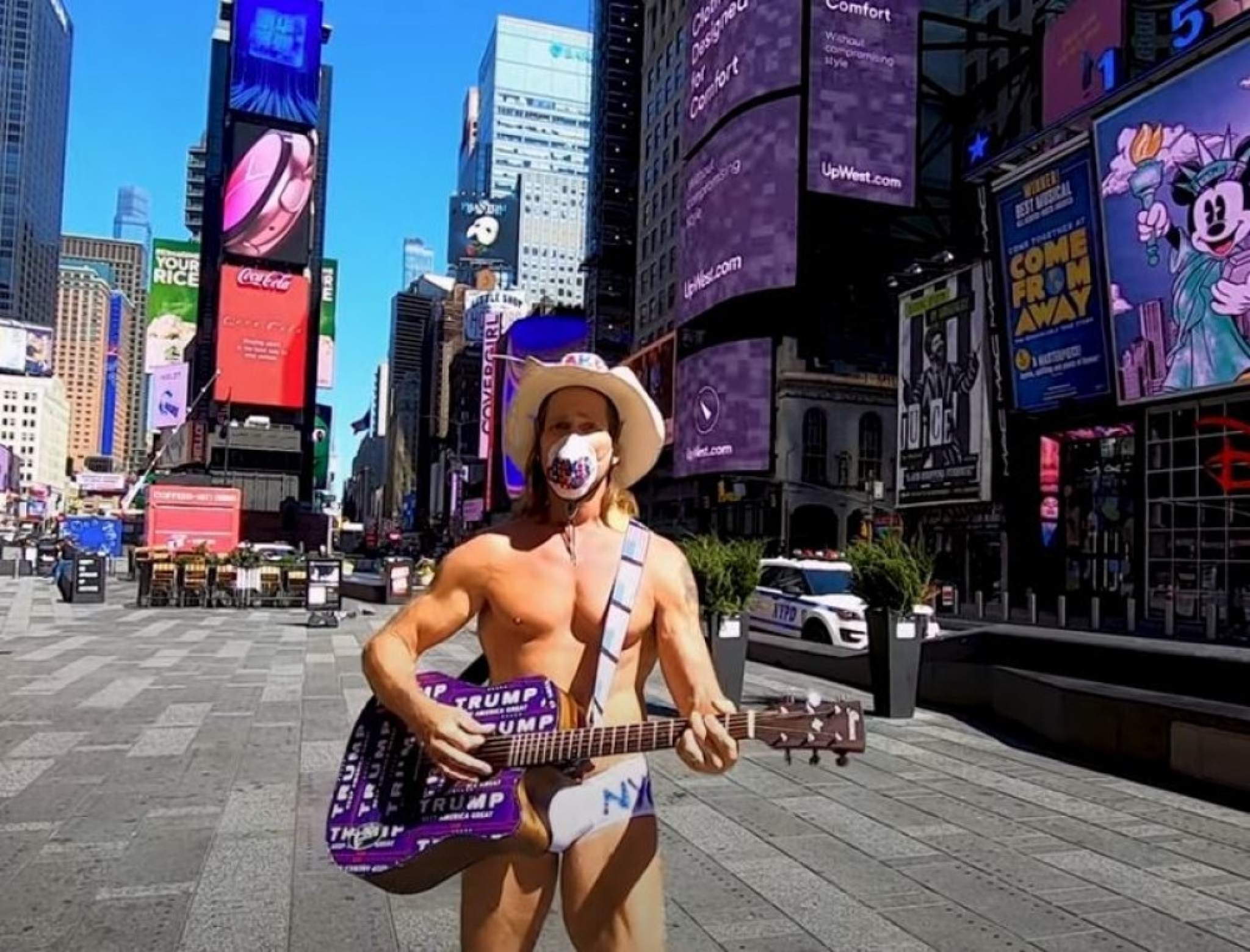 njujork, goli kauboj, kauboj