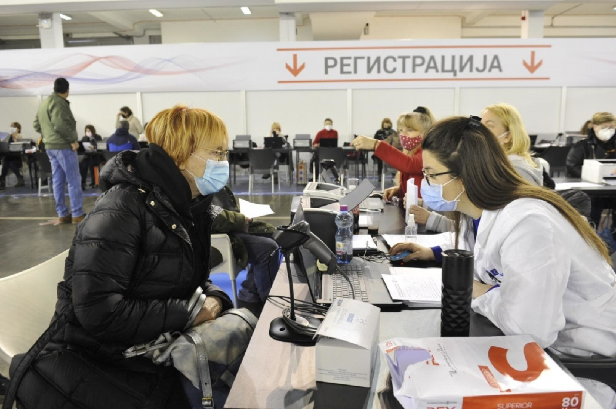 Vedrana Rudan na vakcinaciji u Beogradu