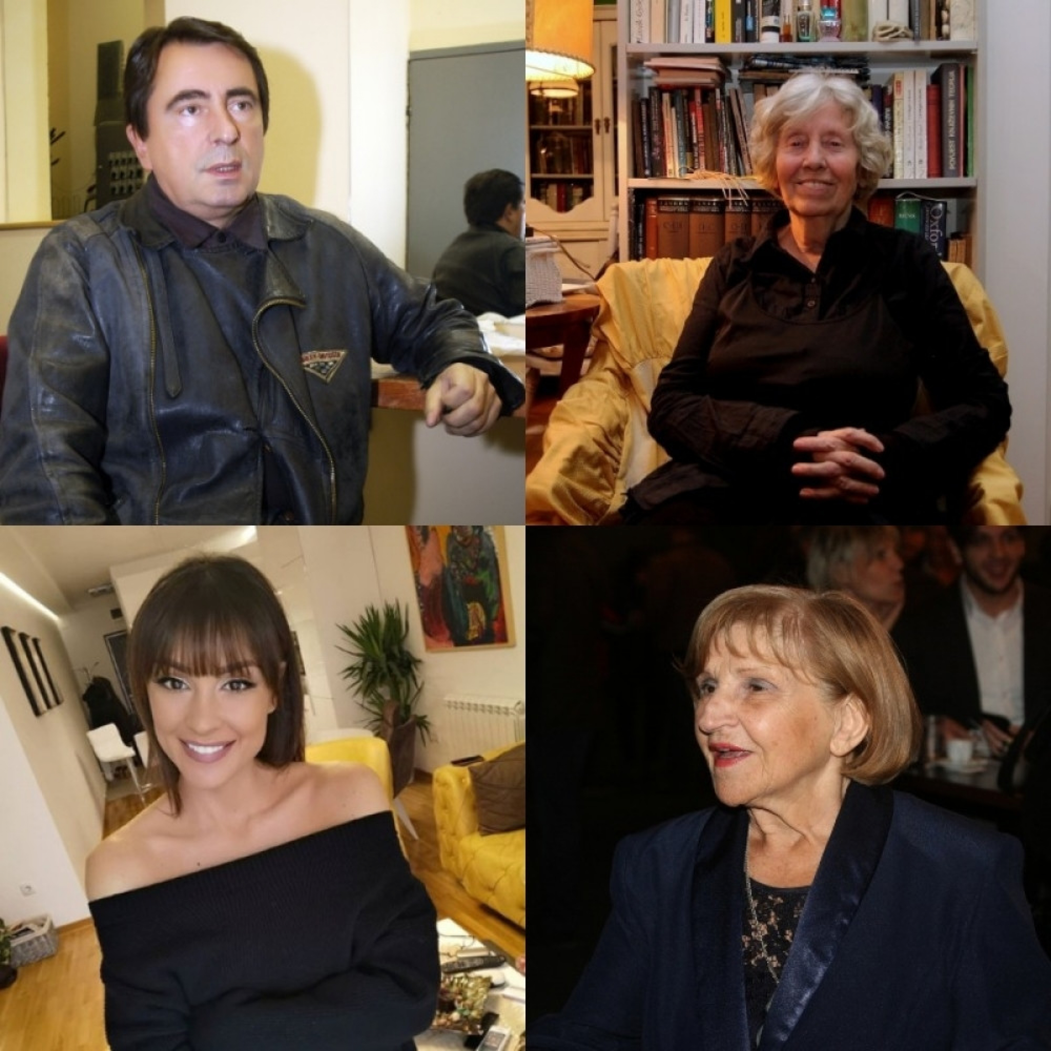 Lane Gutović, Eva Ras, Dragana Mićalović, Mira Banjac