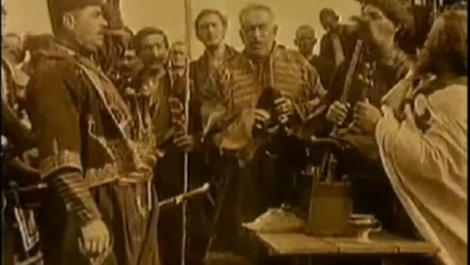 prvi srpski film, karađorđe, stari snimak