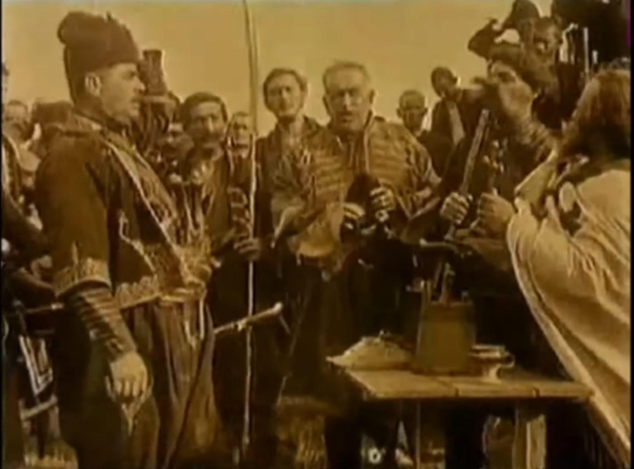 prvi srpski film, karađorđe, stari snimak