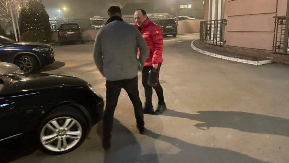 Mile Kitić i estradni menadžer Amer Hodžić