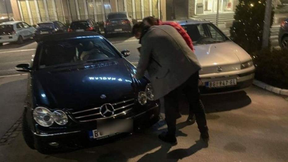 Milie Kitić i estardni menadžer Amer Hodžić