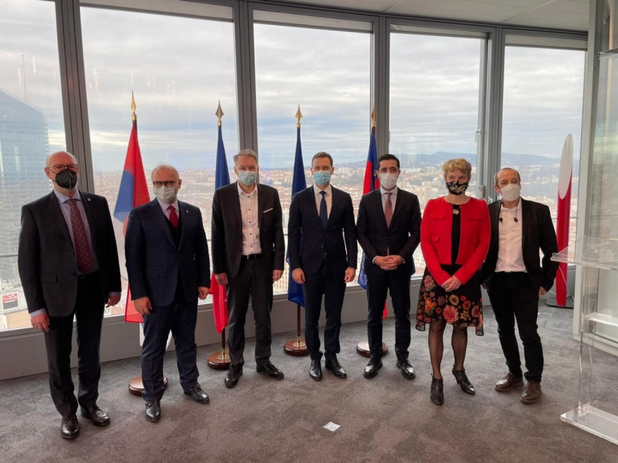 Delegacija Srbije potpisuje sporazum o saradnji sa Lionom