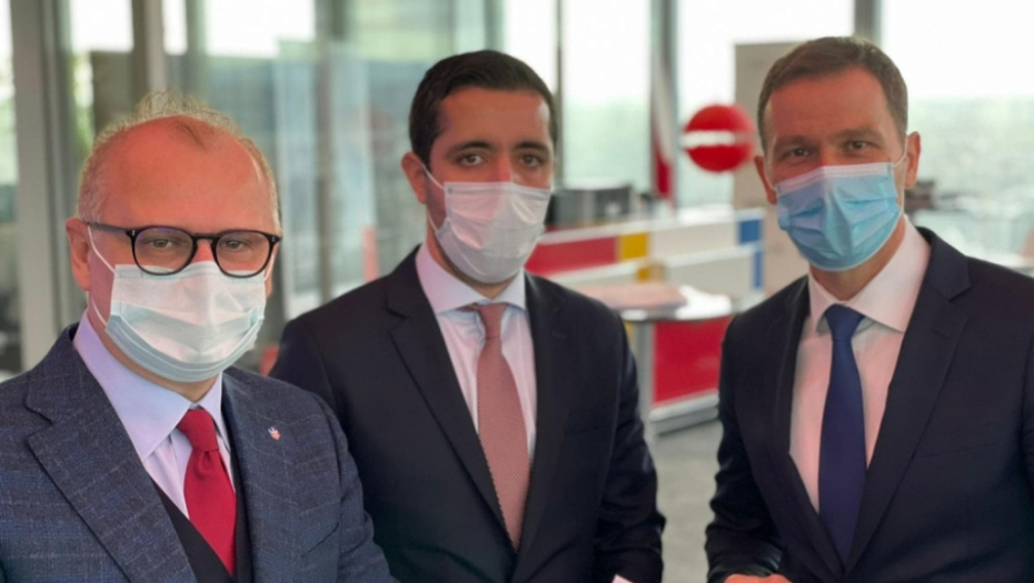 Delegacija Srbije potpisuje sporazum o saradnji sa Lionom