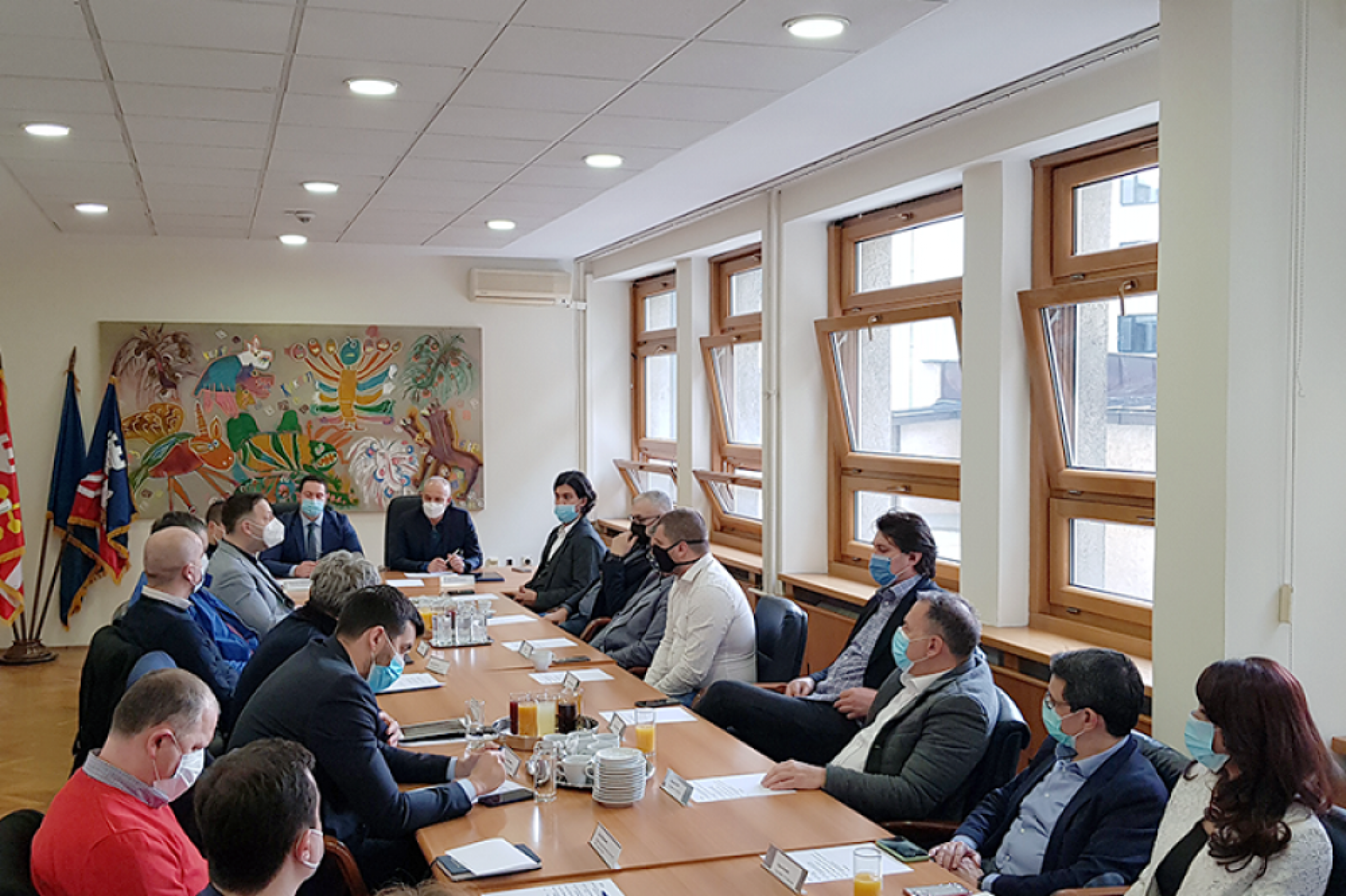 ZORAN RADOJIČIĆ I RADOSLAV MARJANOVIĆ SA SARADNICIMA