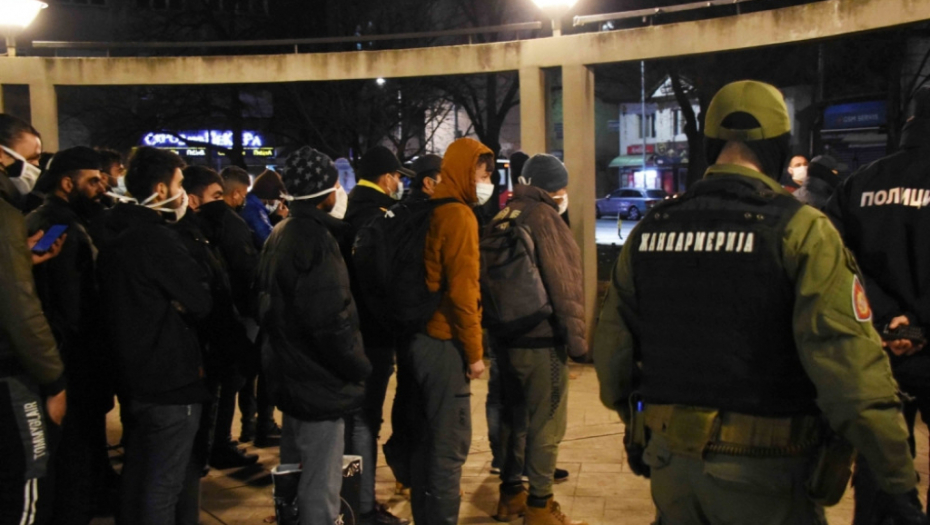 Migranti, policija, privođenje