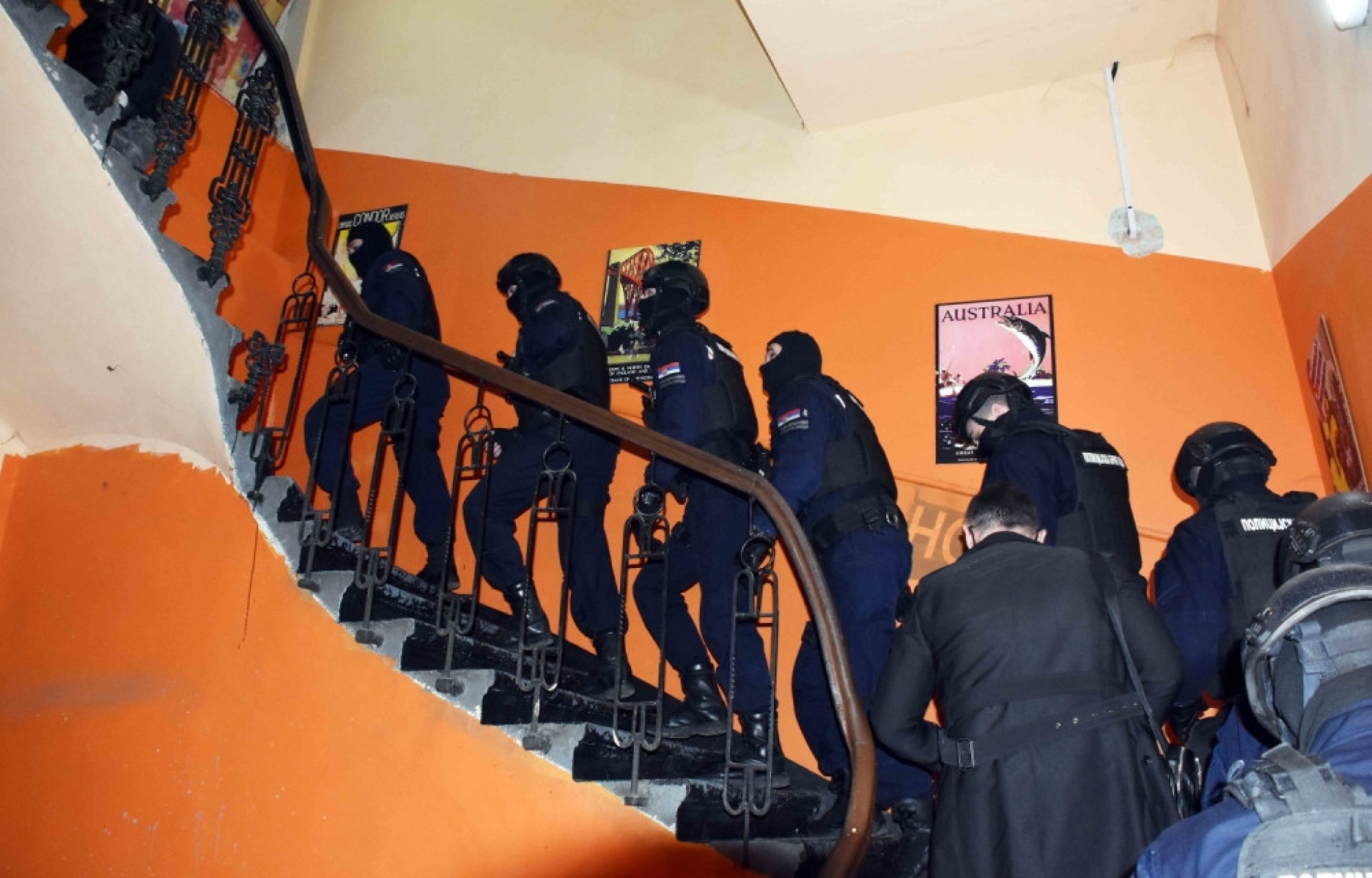 Migranti, policija, privođenje