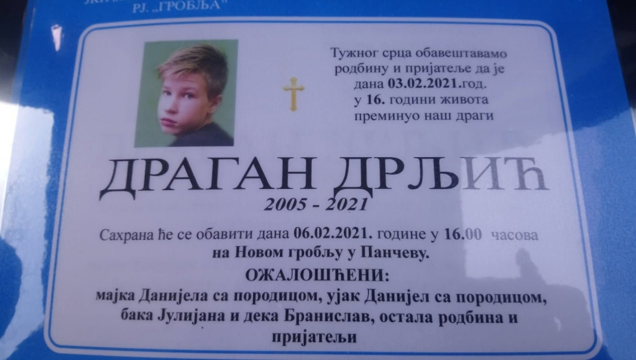 Umrlica Dragana Drljića