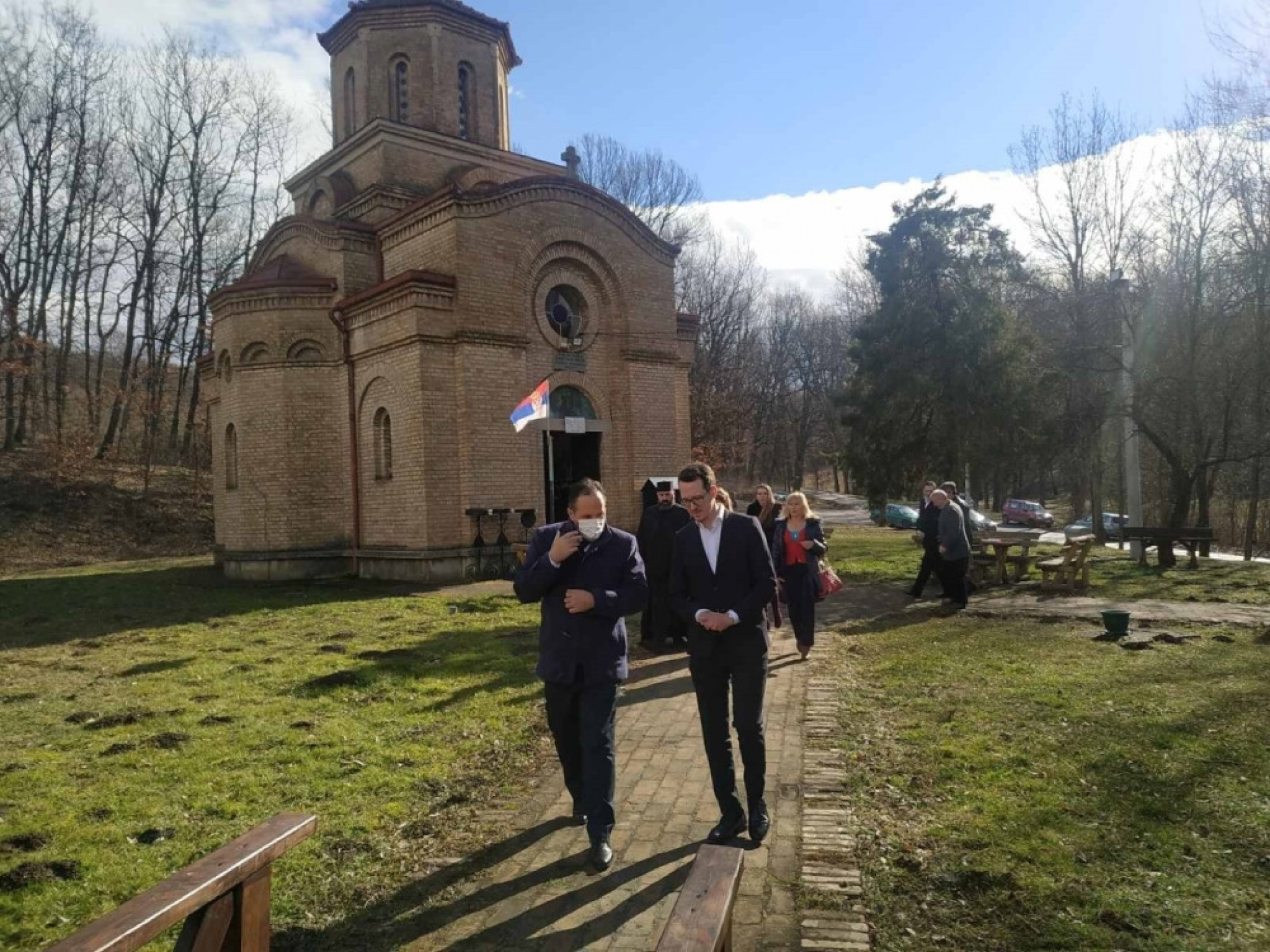 Princ Filip posetio opljačkani Muzej vožda Karađorđa