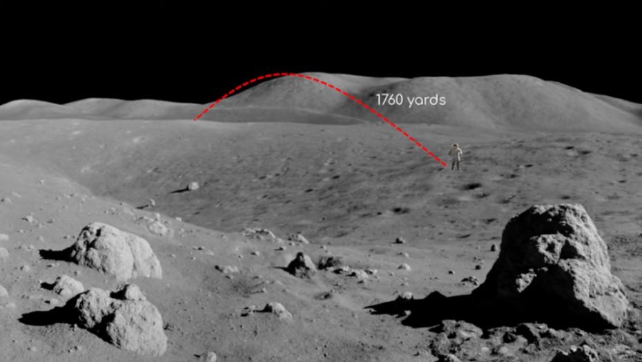 astronaut, alen šepard, golf loptica