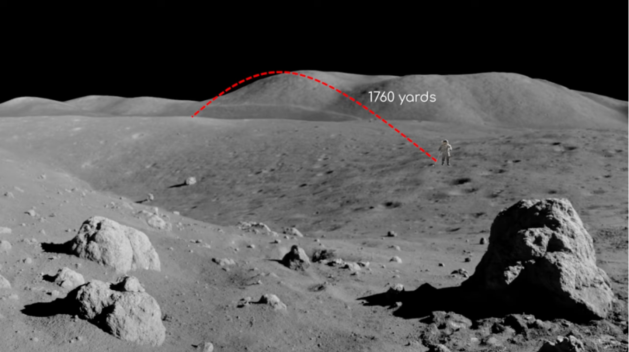 astronaut, alen &scaron;epard, golf loptica