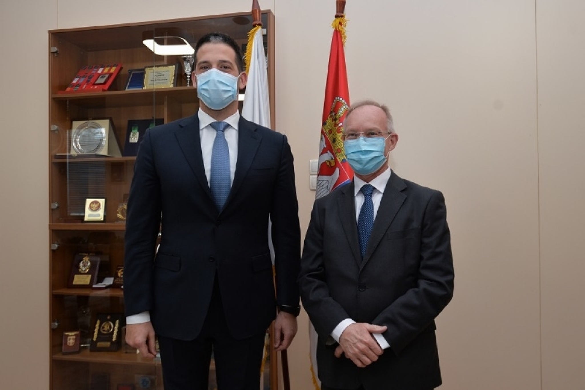 Udovičić i ambasador Jan Bratu