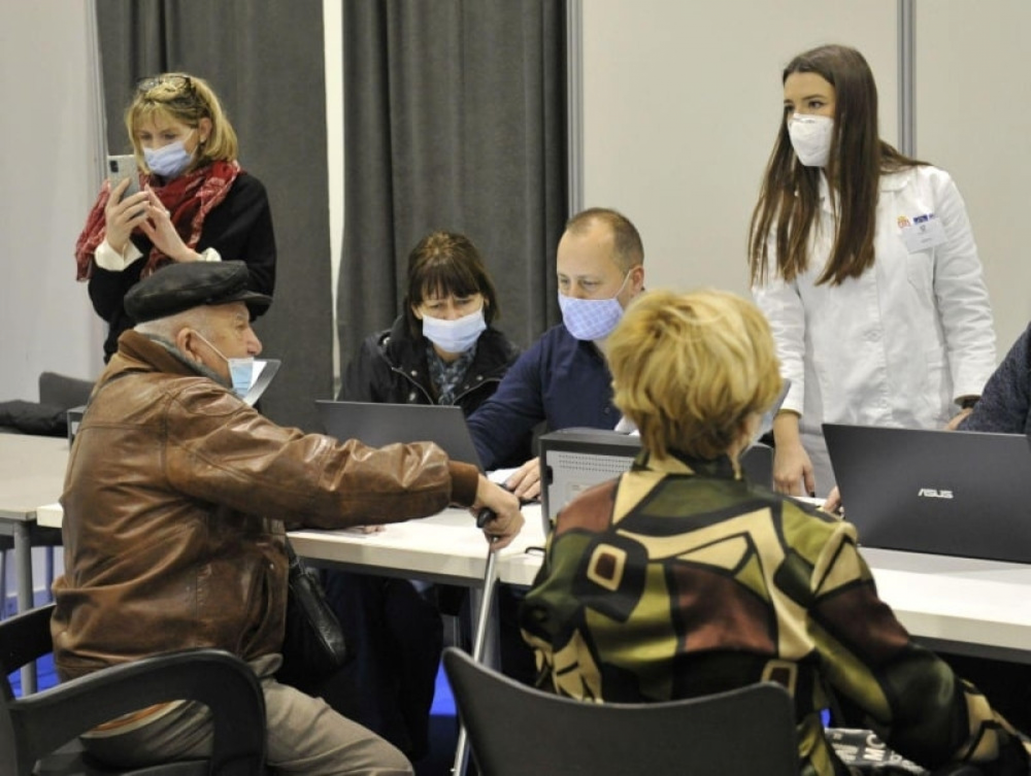 Vakcinacija, Beograd