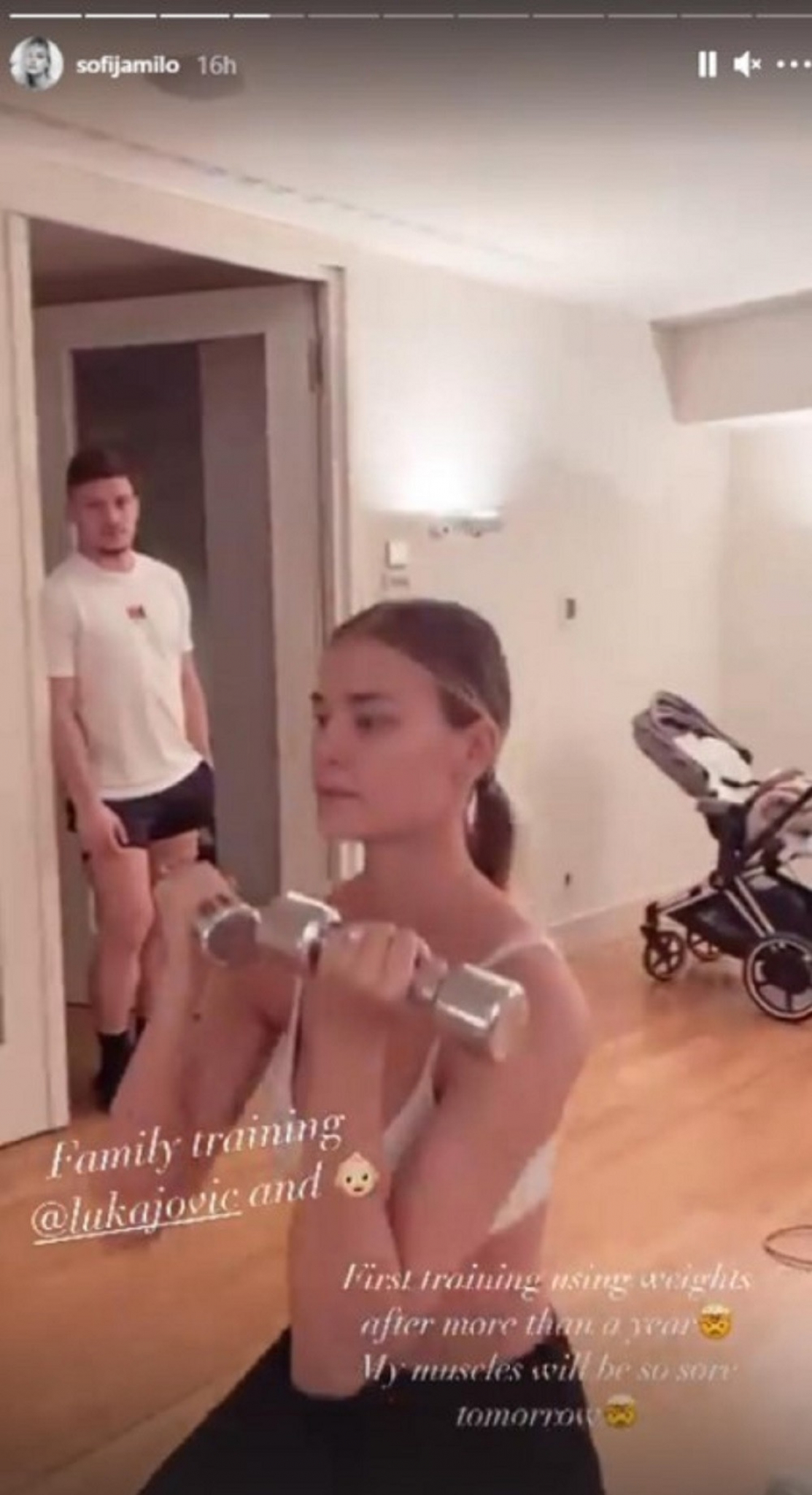 Sofija Milošević, Luka Jović