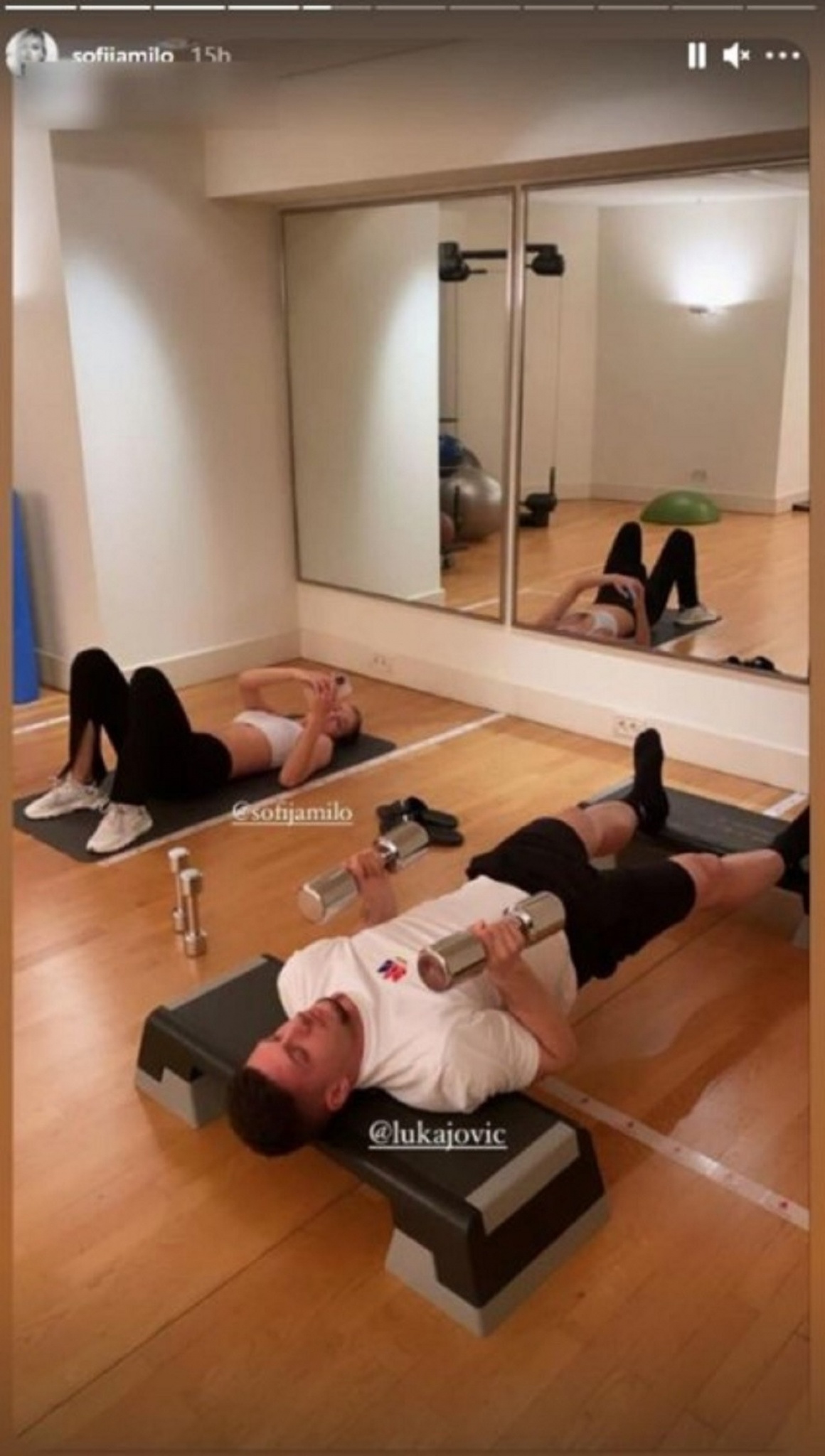 Sofija Milošević, Luka Jović