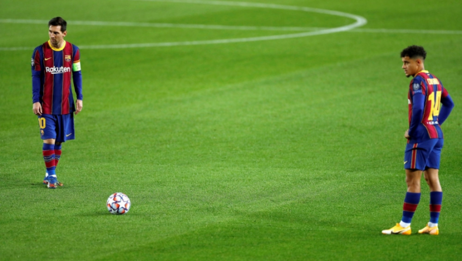 Lionel Mesi i Filipe Koutinjo (Barselona)